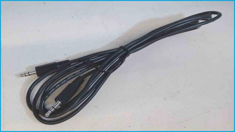 AUDIO adapter cable jack plug Monitor Schwarz 1.8m 2x3,5mm LG EAD62571203