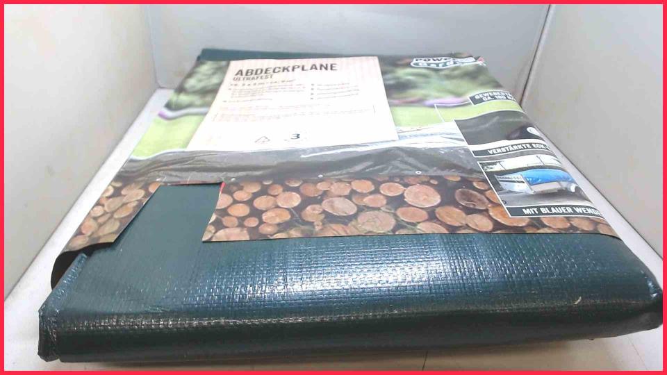 Abdeckplane mit Ösen 3x3m Power Tec Garden