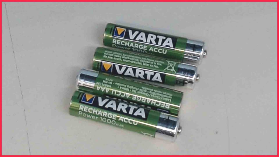 Akku Battery 4x NiMH AAA Varta 1000mAh Angelcare AC403-D