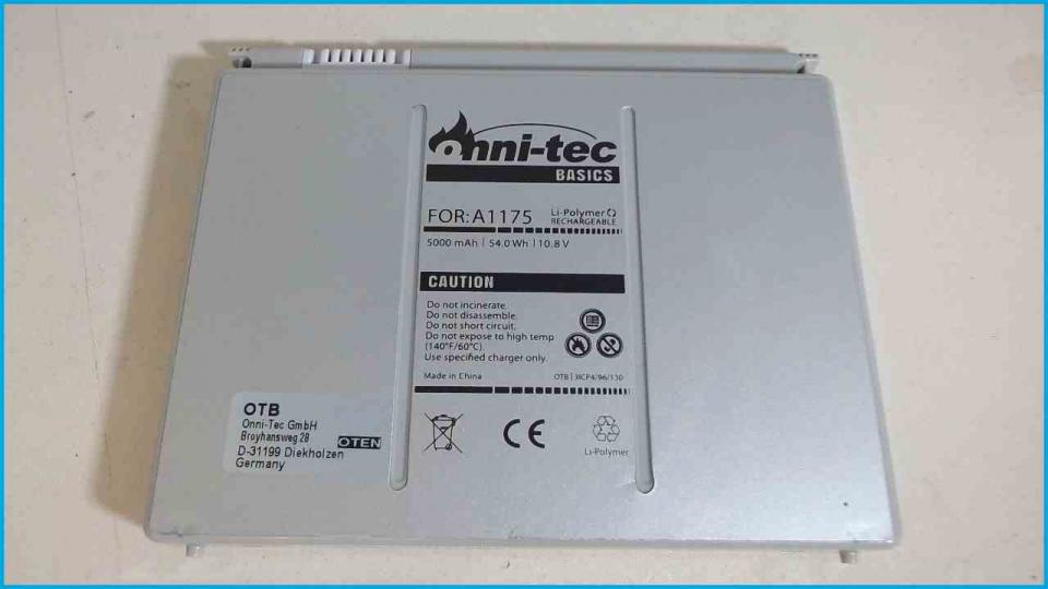 Akku Battery 10.8V 5000mAh 54 Wh A1175 MacBook Pro A1260 15 Zoll