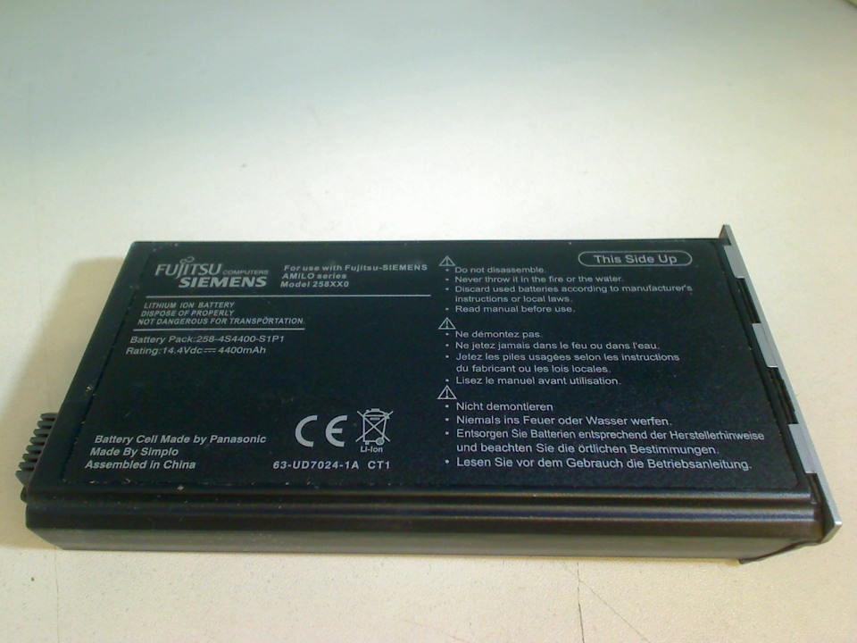 Akku Battery 14.4V 4400mAh 258XX0 Fujitsu Amilo A1630 (5)