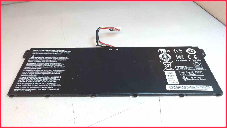 Akku Battery 15.2V 3220mAh 48Wh AC14B8K Aspire E 17 E5-721-23FA ZYV