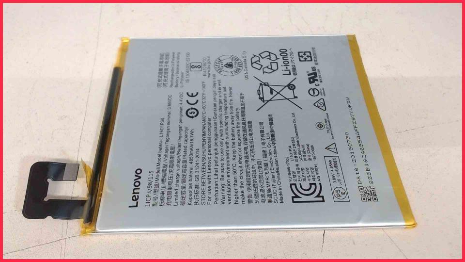 Akku Battery 3.85V 4.85Ah L16D1P34 Lenovo Tab TB-X104F