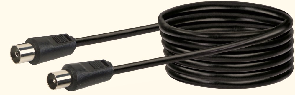 Antenna connection cable (75 dB) TV IEC St./Bu. KVK 275 (7,5m) Schwaiger Neu OVP