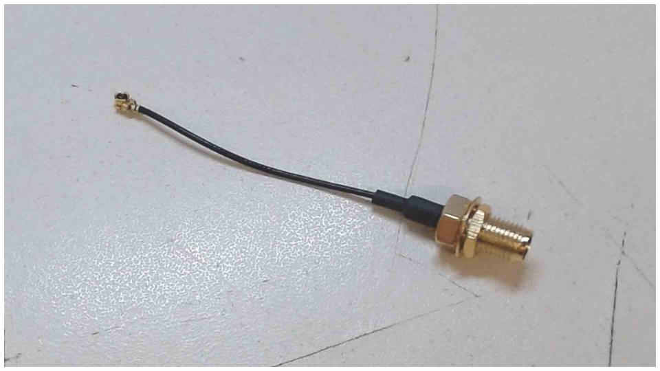 Antennenkabel / Pigtail Kabel schwarz 7,5cm bintec elmeg RS353jw-4G