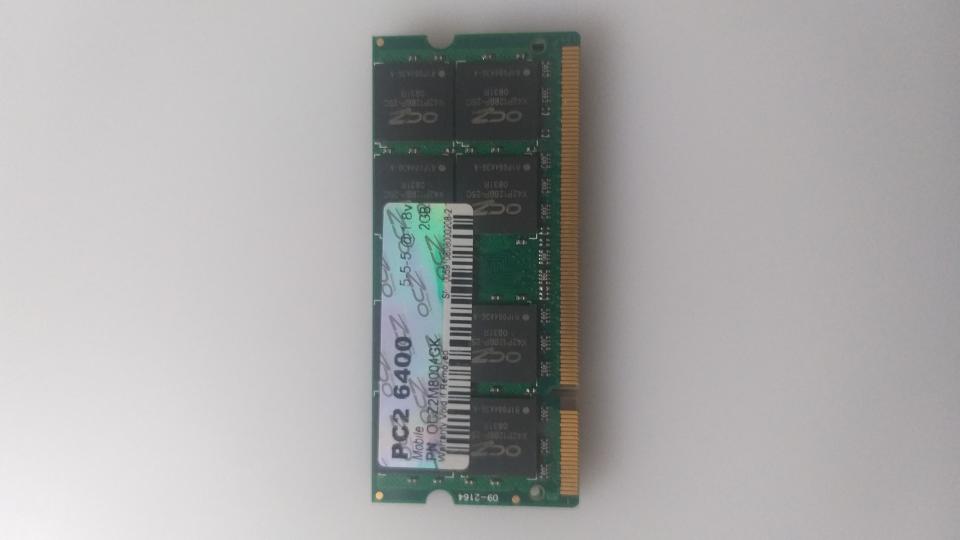 Arbeitsspeicher Ram PC2 6400 DDR2 OCZ Memoria OCZ2M8004GK