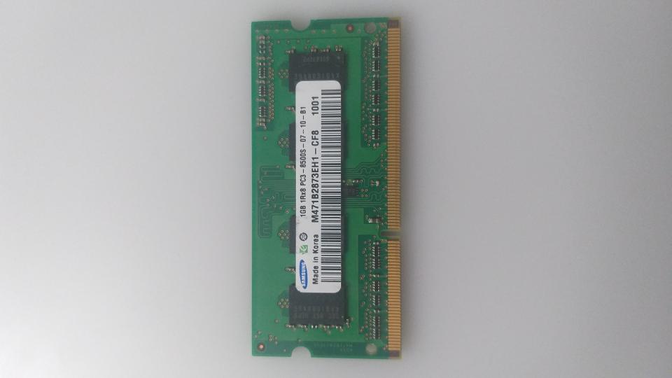 Arbeitsspeicher Ram Samsung 1GB PC3 8500S