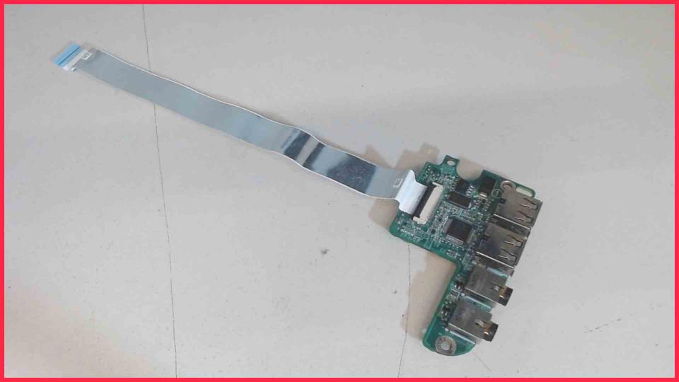 Audio Sound Board Platine USB Cardreader 0Y5XYF Dell Inspiron 1564