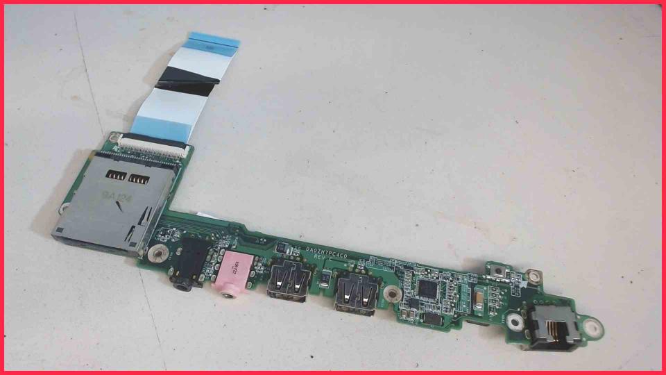 Audio Sound Board Platine USB LAN Cardreader Acer Aspire 1810TZ ZH7