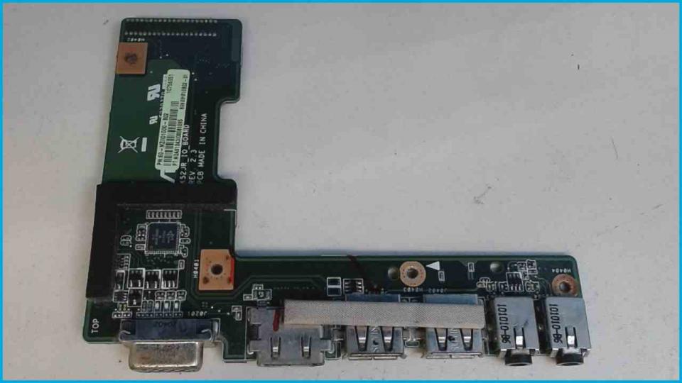Audio Sound Board Platine USB VGA HDMI IO Asus X52N