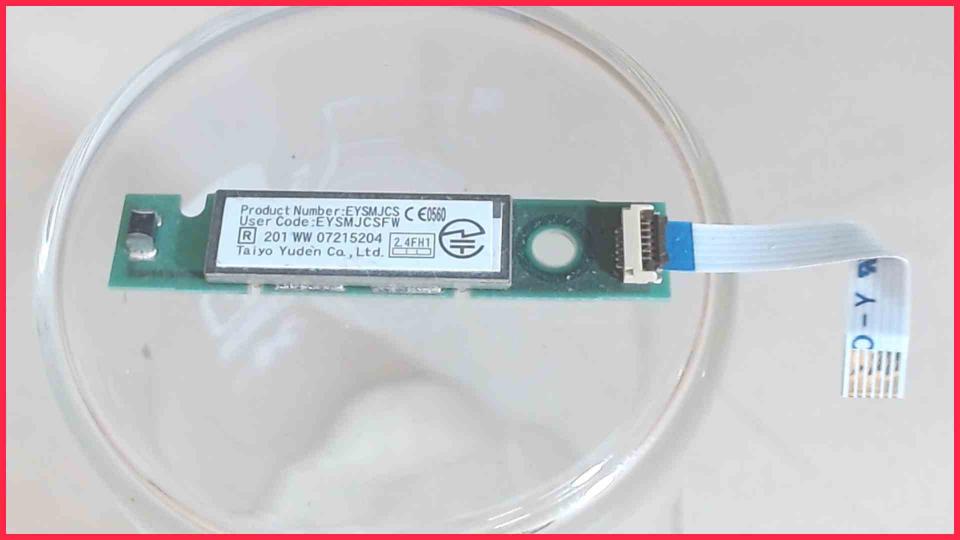 Bluetooth Board Karte Modul Platine Kabel Cable EYSMJCS Fujitsu Lifebook T5010