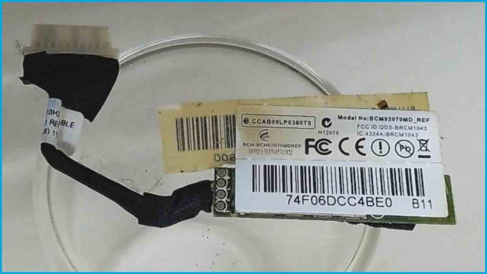 Bluetooth Board Karte Modul Platine Kabel Cable Medion MD98580 P7618