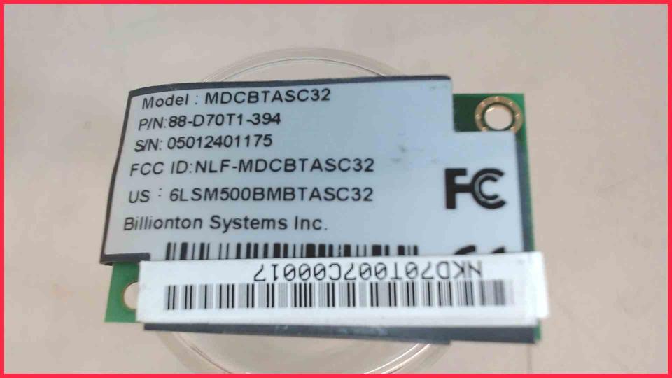 Bluetooth Board Karte Modul Platine Kabel Cable Modem Clevo D7T D700T