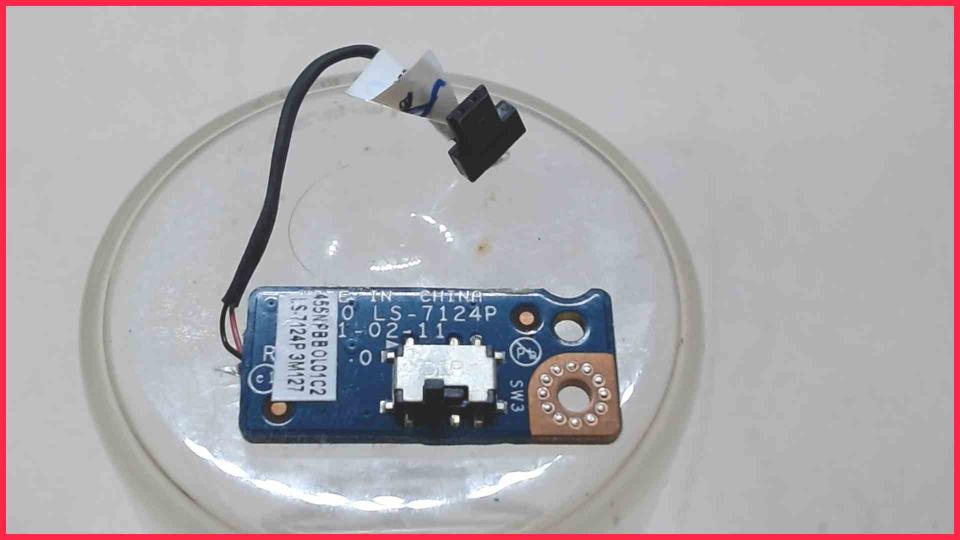 Board Platine W.Lan Schalter Switch LS-7124P Aspire 3830 P3MJ0