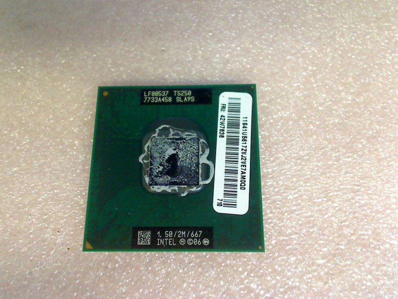 CPU Prozessor 1,5 GHz Intel T5250 Core 2 Duo Lenovo 3000 N200 (2)