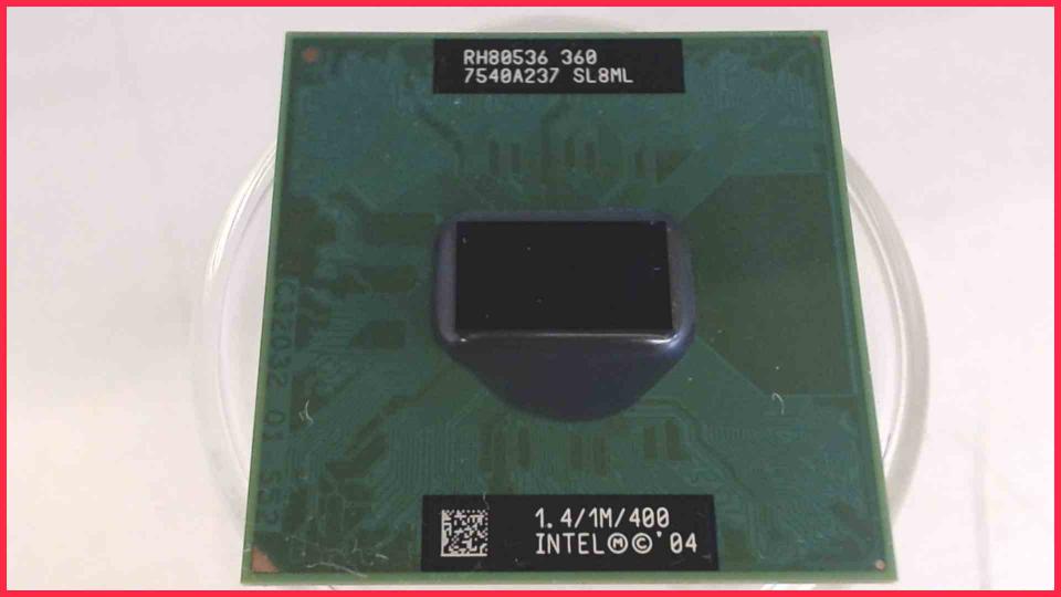 CPU Prozessor 1.4 GHz Intel Celeron M360 SL8ML Yakumo 557S