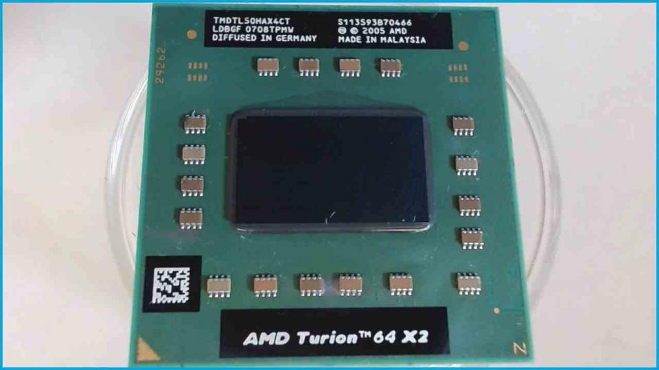 CPU Prozessor 1.6 GHz AMD Turion 64 X2 TL-50