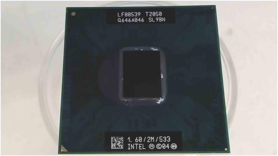 CPU Prozessor 1.6 GHz Intel Core Duo T2050 SL9BN MD98100 MIM2240 -2