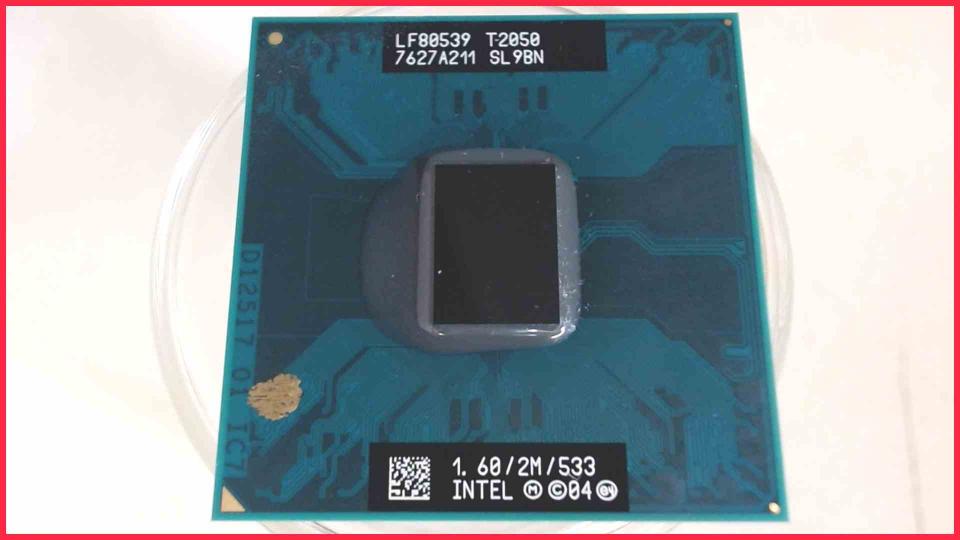 CPU Prozessor 1.6 GHz Intel Core Duo T2050 SL9BN Toshiba A100-775 -3