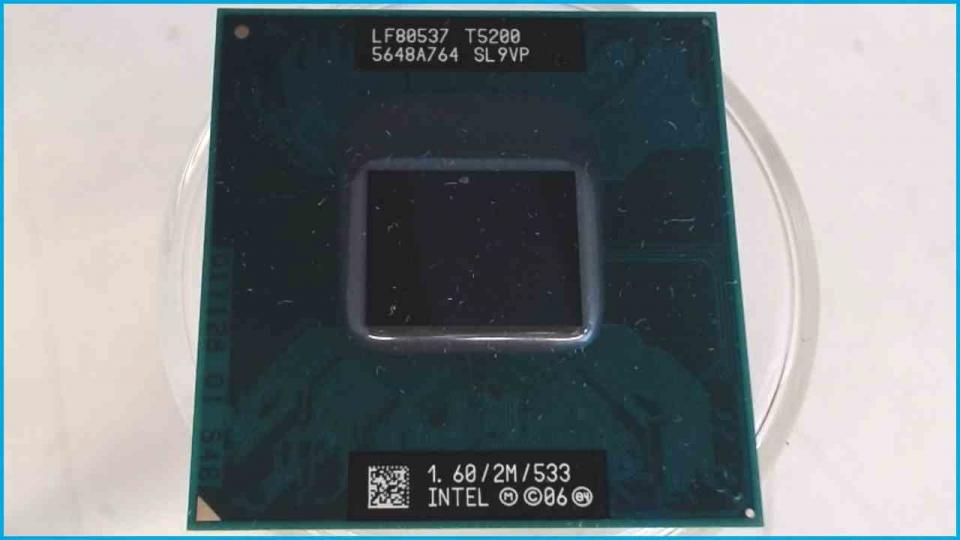 CPU Prozessor 1.6 GHz Intel T5200 Core 2 Duo SL9VP HP dv9000 dv9275ea