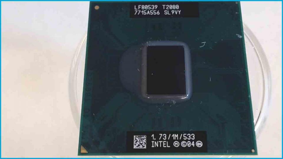 CPU Prozessor 1.73 GHz Intel Core Duo T2080 Satellite L40-137 PSL40E