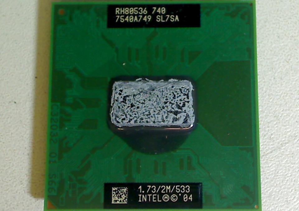 CPU Prozessor 1.73 GHz Intel M 740 SL7SA HP Compaq NX8220 -4