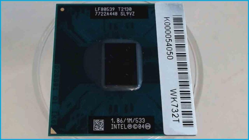 CPU Prozessor 1.86 GHz Dual Core T2130 SL9VZ Toshiba Satellite A200-1M4