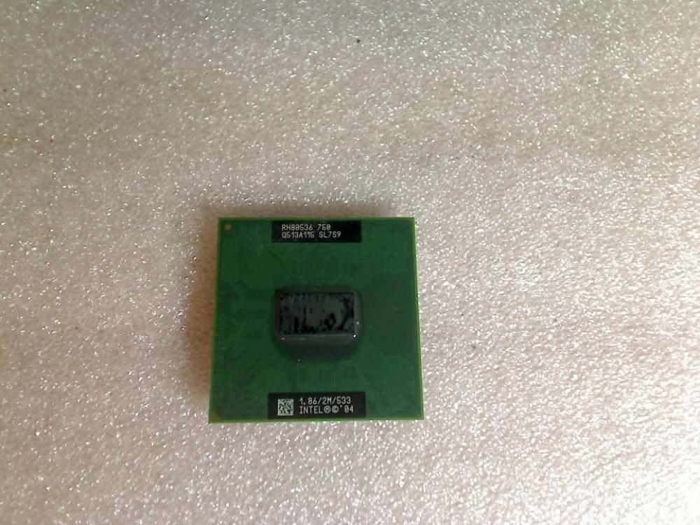 CPU Prozessor 1.86GHz Intel Pentium M 750 Dell Latitude D610 PP11L
