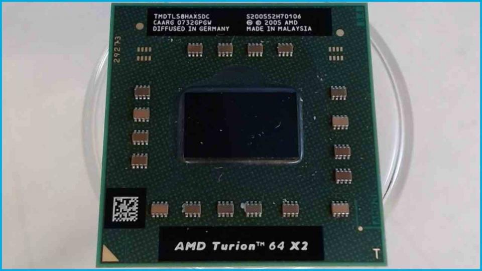 CPU Prozessor 1.9 GHz AMD Turion 64 X2 TL-58 TravelMate 7520G MS2209