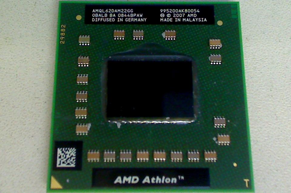 CPU Prozessor 2 GHz AMD Athlon QL-62 Acer Aspire 7530 ZY5