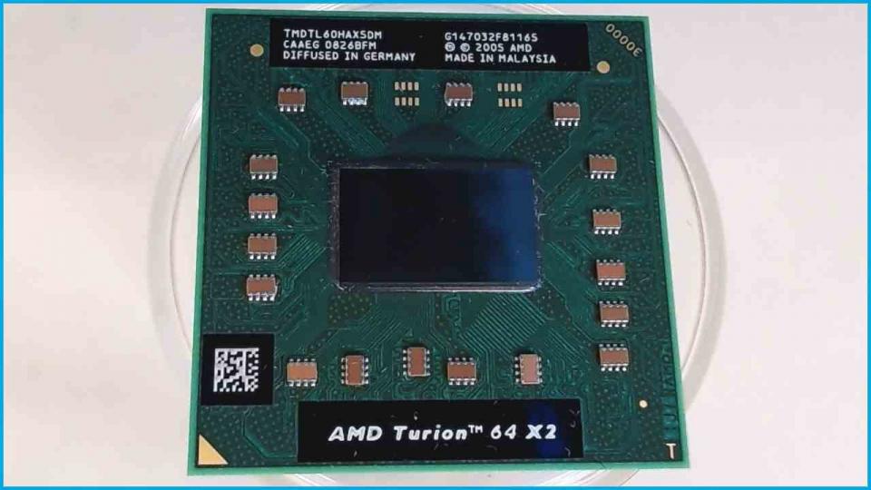 CPU Prozessor 2 GHz AMD Turion 64 X2 TL-60 TL60 Belinea PTT51