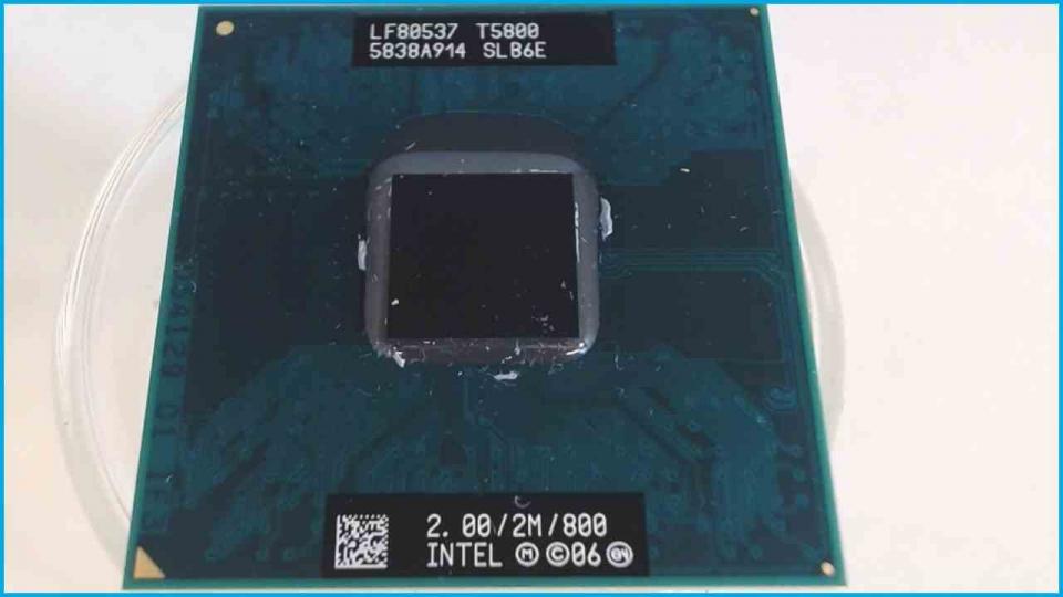 CPU Prozessor 2 GHz Core 2 Duo T5800 Intel SLB6E Akoya P8610 P8614 MD97320