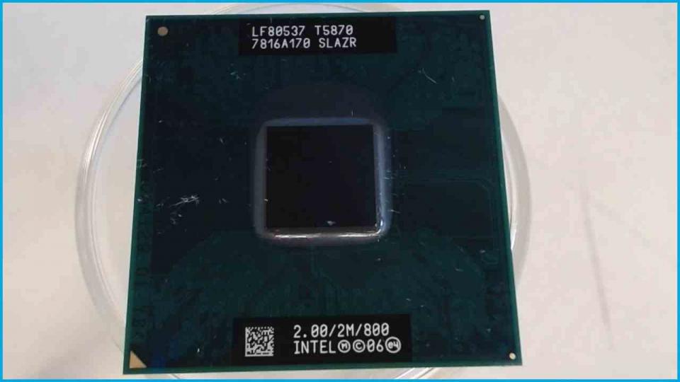 CPU Prozessor 2 GHz Intel Core 2 Duo T5870 Dell Vostro 1710 PP36X