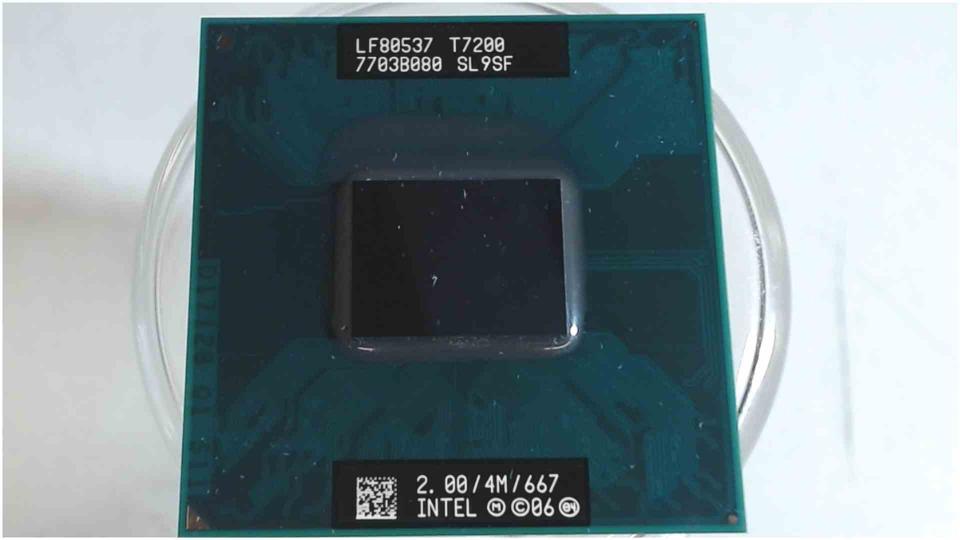 CPU Prozessor 2 GHz Intel Core2Duo T7200 SL9SF Amilo Li1718 MS2212