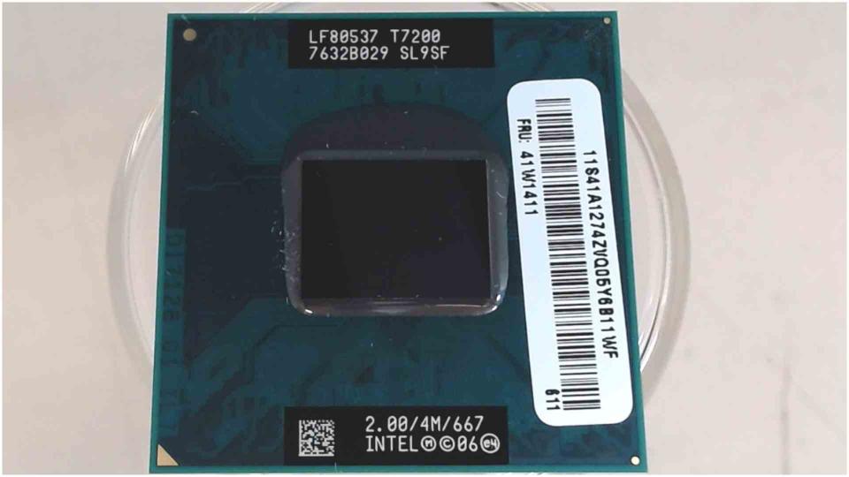 CPU Prozessor 2 GHz Intel Core2Duo T7200 SL9SF Amilo Li1818