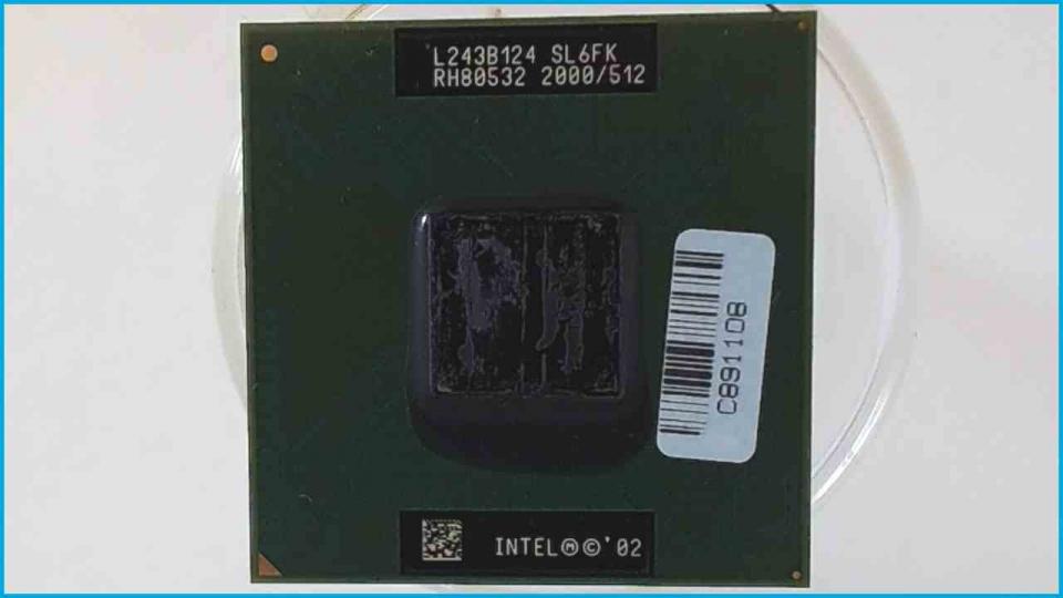 CPU Prozessor 2 GHz Intel SL6FK RH80532 Terra Neon L3C