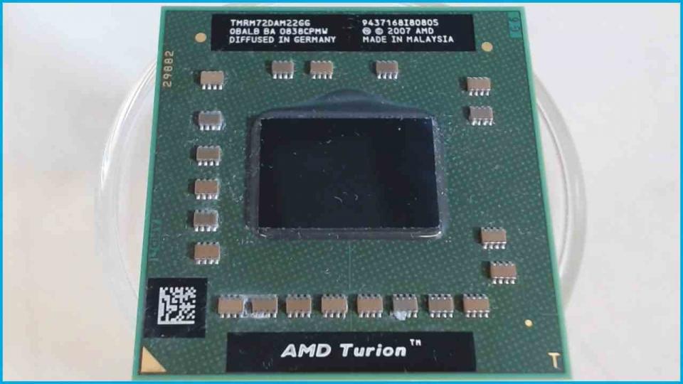 CPU Prozessor 2.1 GHz AMD Turion 64 X2 RM-72 Aspire 7530G ZY5 -3