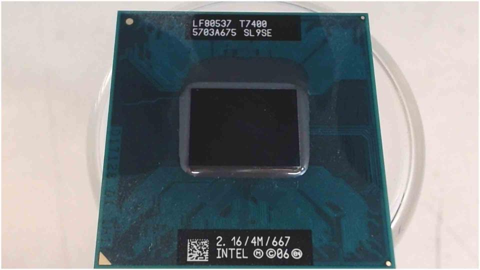 CPU Prozessor 2.16 GHz Intel Core 2 Duo T7400 SL9SE Celsius H240 WB2