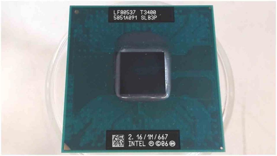 CPU Prozessor 2.16GHz Intel T3400 SLB3P Samsung R610 NP-R610H