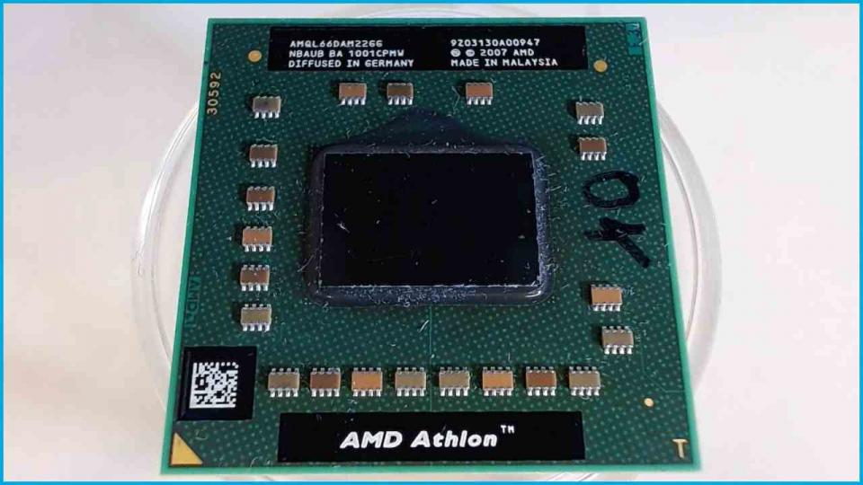 CPU Prozessor 2.2 GHz AMD Athlon 64 X2 QL66 Asus X70Z -2