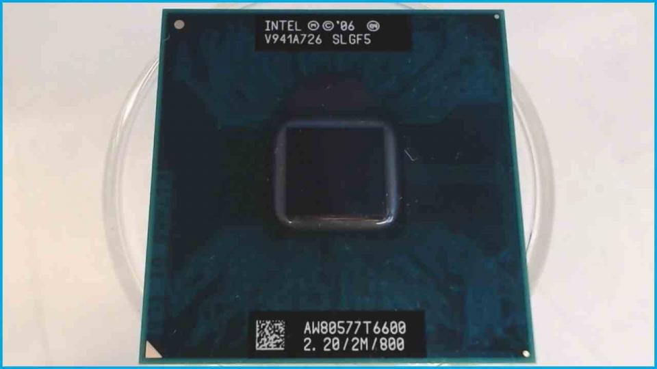 CPU Prozessor 2.2 GHz Intel Core 2 Duo T6600 SLGF5 HP Presario CQ71 - 410SG