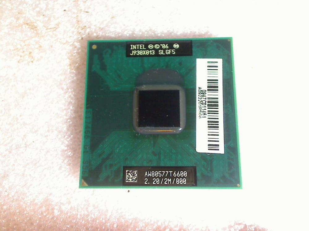 CPU Prozessor 2.2 GHz Intel Core 2 Duo T6600 SLGF5 MSI EX623 MS-1651