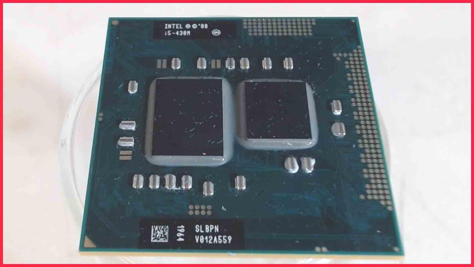 CPU Prozessor 2.26 GHz Intel i5-430M SLBPN Fujitsu Lifebook A530 -4