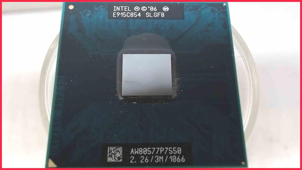CPU Prozessor 2.26GHz Intel Core 2 Duo P7550 SLGF8 Aspire 7738G MS2261