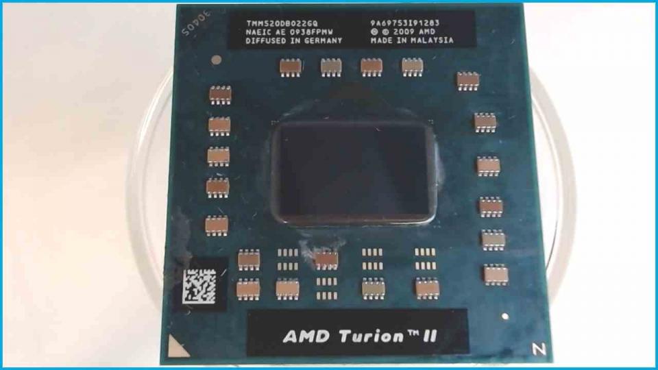 CPU Prozessor 2.3 GHz AMD Turion II Dual-Core M520