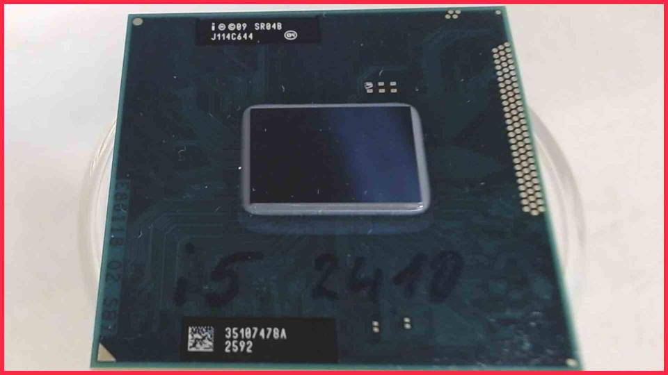 CPU Prozessor 2.3 GHz Intel Core i5-2410M SR04B Dell Inspiron N4110 P20G