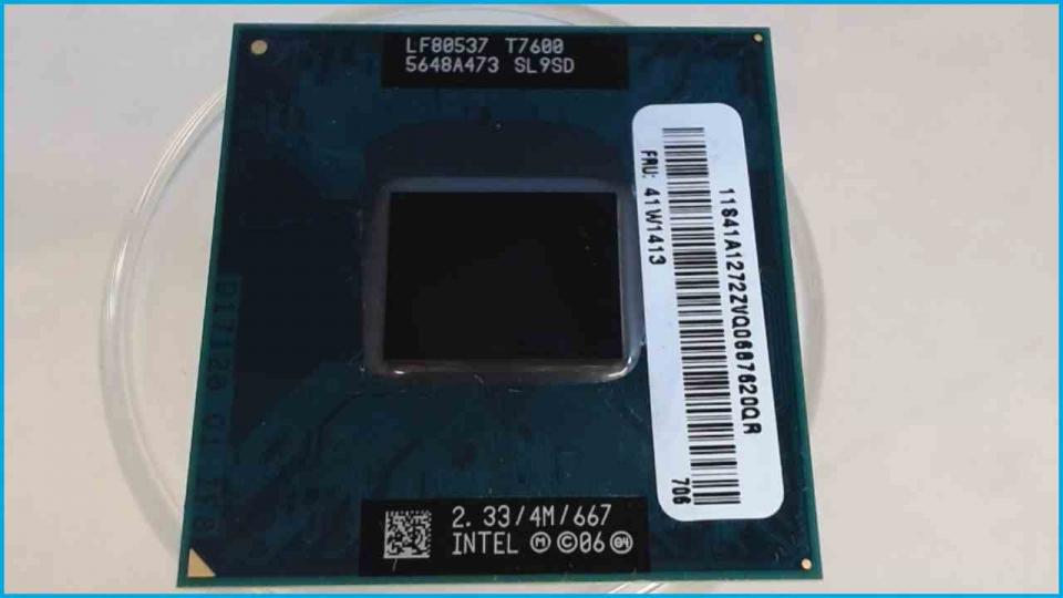 CPU Prozessor 2.33 GHz Intel Core 2 Duo T7600 SL9SD IBM ThinkPad T60p 8742
