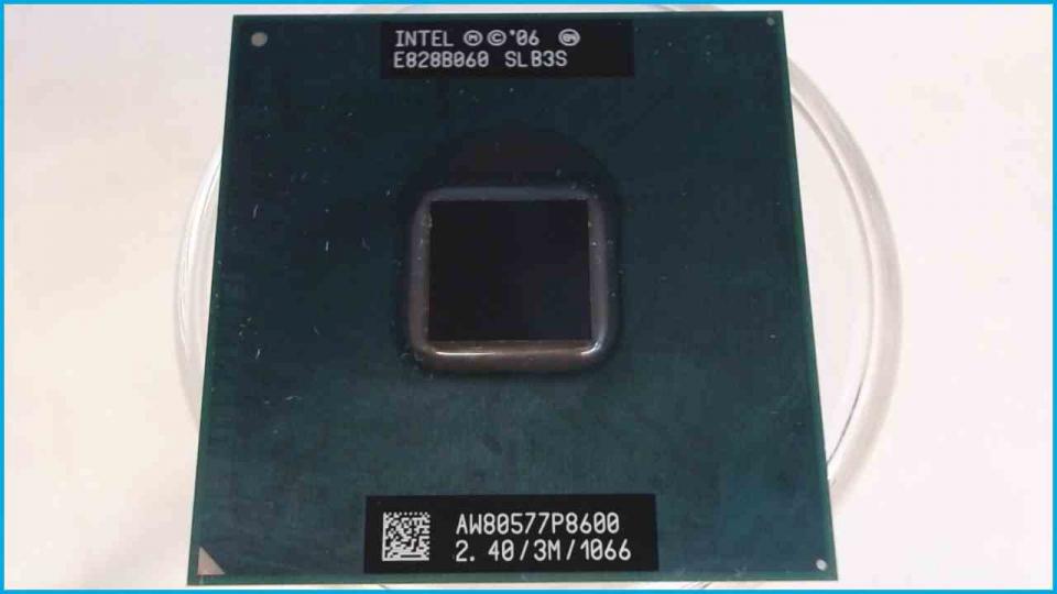 CPU Prozessor 2.4 GHz Intel Core 2 DUO P8600 SLB3S Samsung Q310 NP-Q310