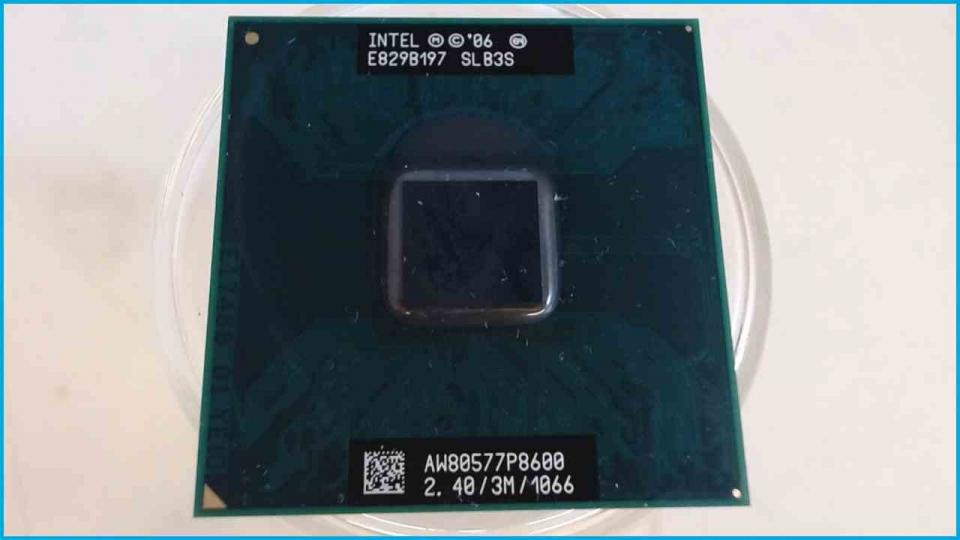 CPU Prozessor 2.4 GHz Intel Core 2 DUO P8600 SLB3S Terra Mobile 6020 EAA-89