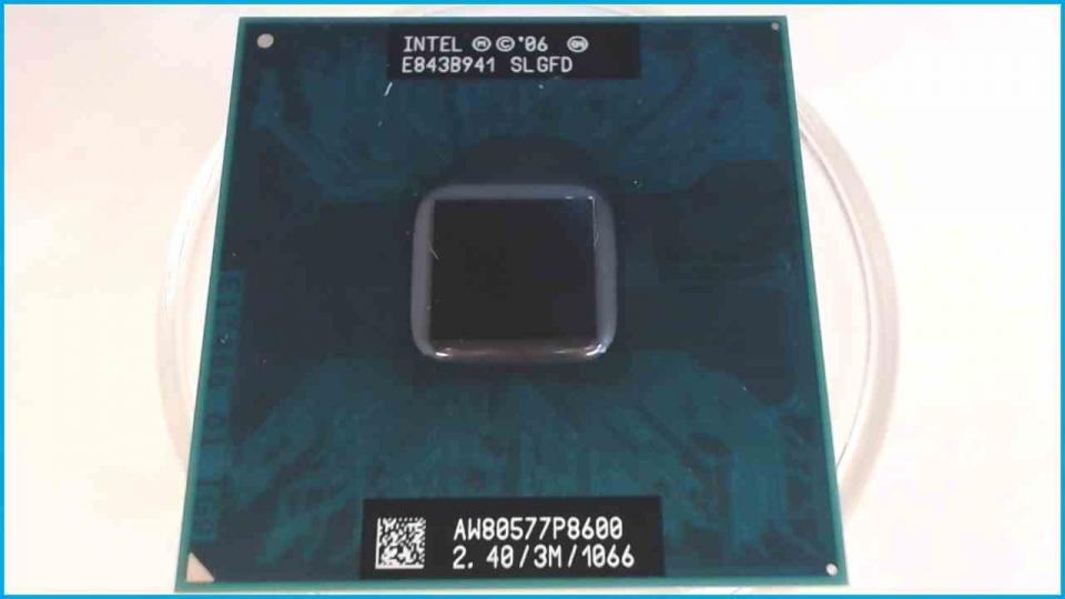 CPU Prozessor 2.4 GHz Intel Core 2 Duo P8600 SLGFD LifeBook E8420